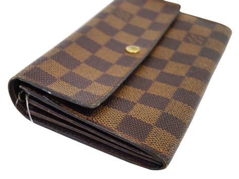 louis vuitton damier long wallet|Louis Vuitton wallet checkered.